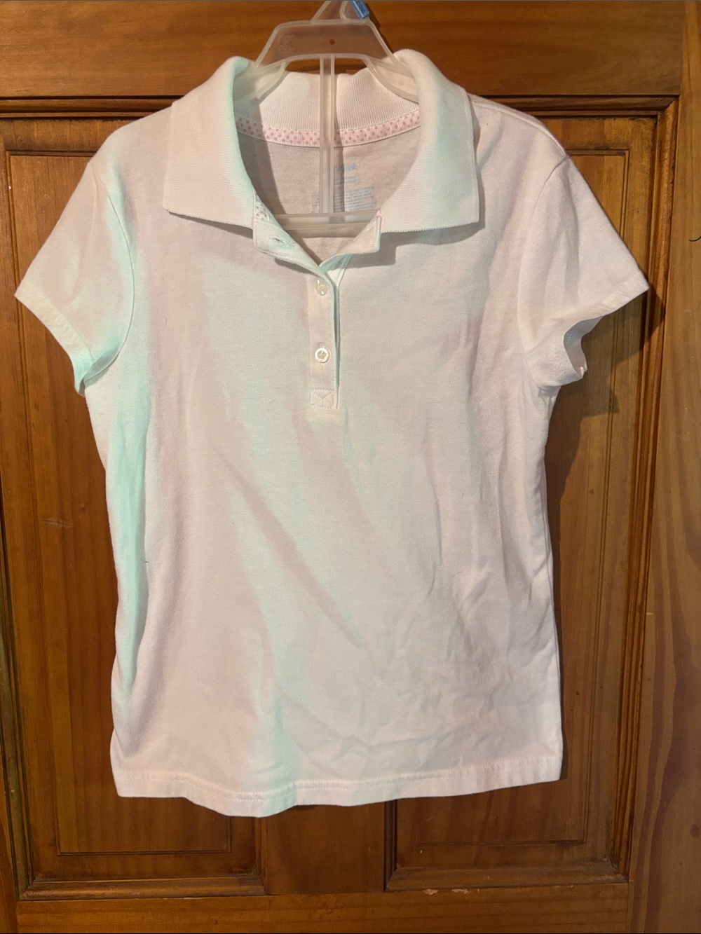 Cat & Jack White Girls' Polo Shirt